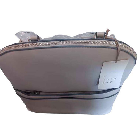 Dome 13-3/4 in. Backpack, Light Gray Midsize VT8443A Pumice Stone, A New Day - Picture 6 of 9